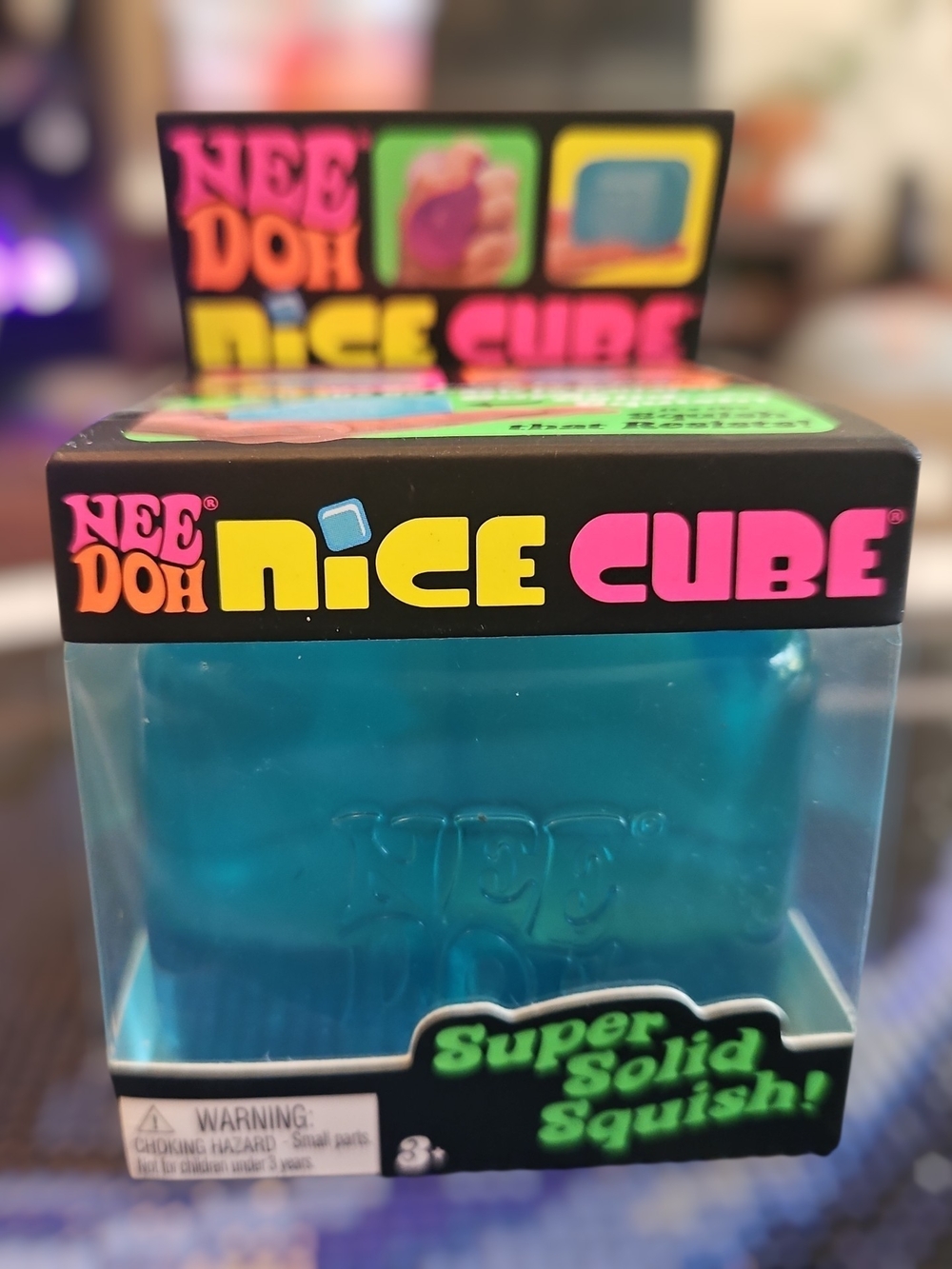 Nice Cube Super Solid Squish - Blue